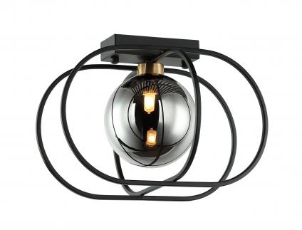 Люстра MXM-4877/1 BK+SG черный 1x40W G9 d290 h210, HAO24